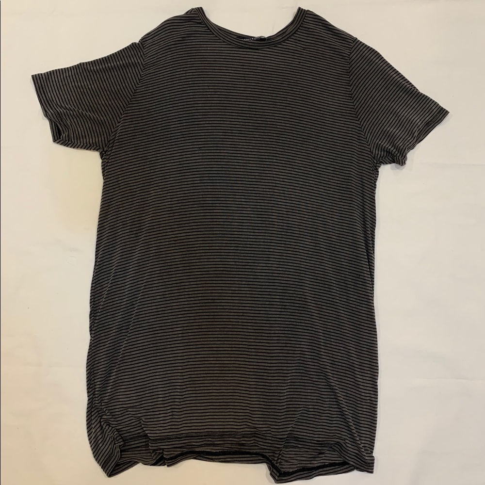 black stripe tunic/dress